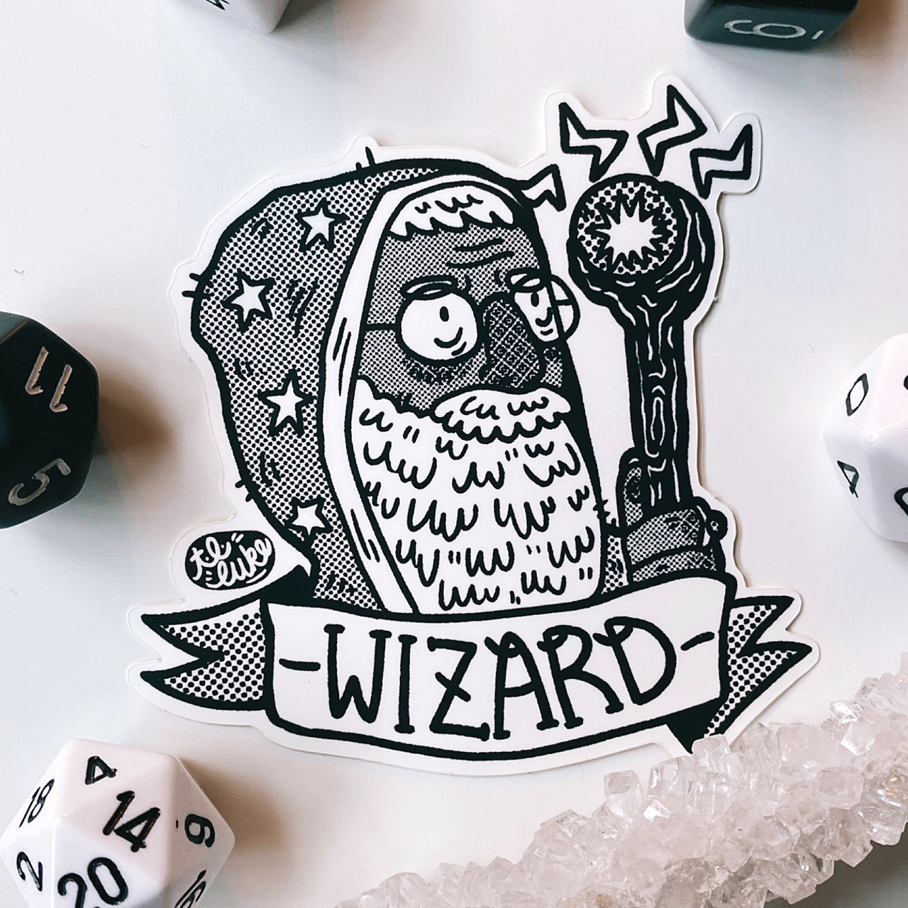 D&D Class: Wizard Sticker