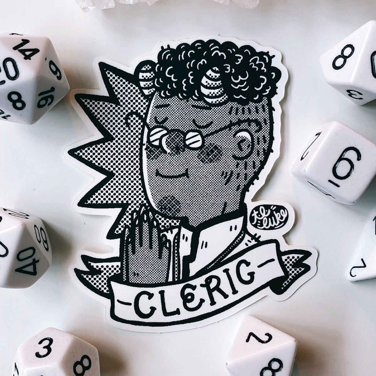 D&D Class: Cleric Sticker