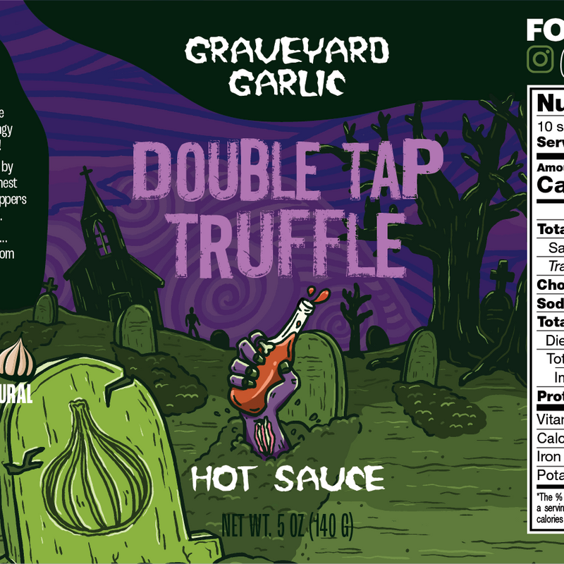2023 Hot Sauce Product Illustration Design