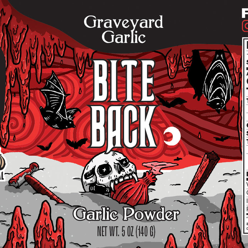 2023 Garlic Powder Product Illustration Design