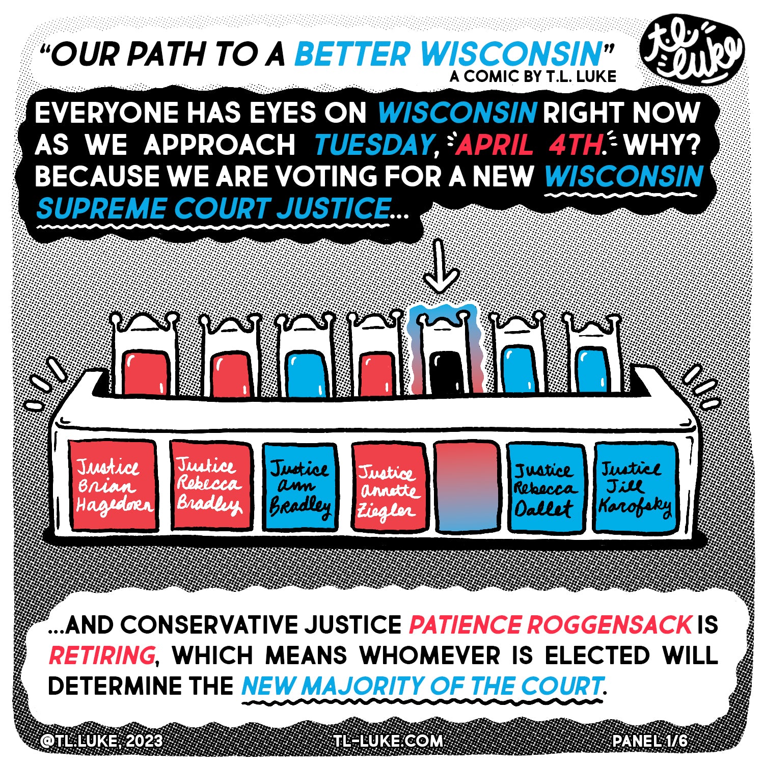 Our Path to a Better Wisconsin - T.L. Luke Art