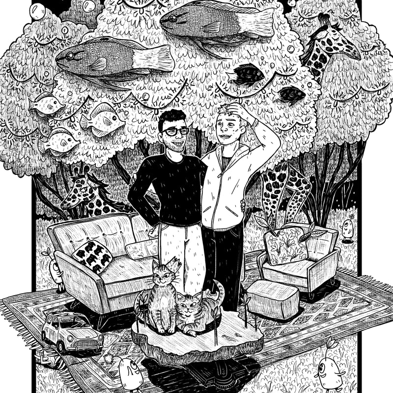 2020 Matt's Fantastical Family Portrait Commission