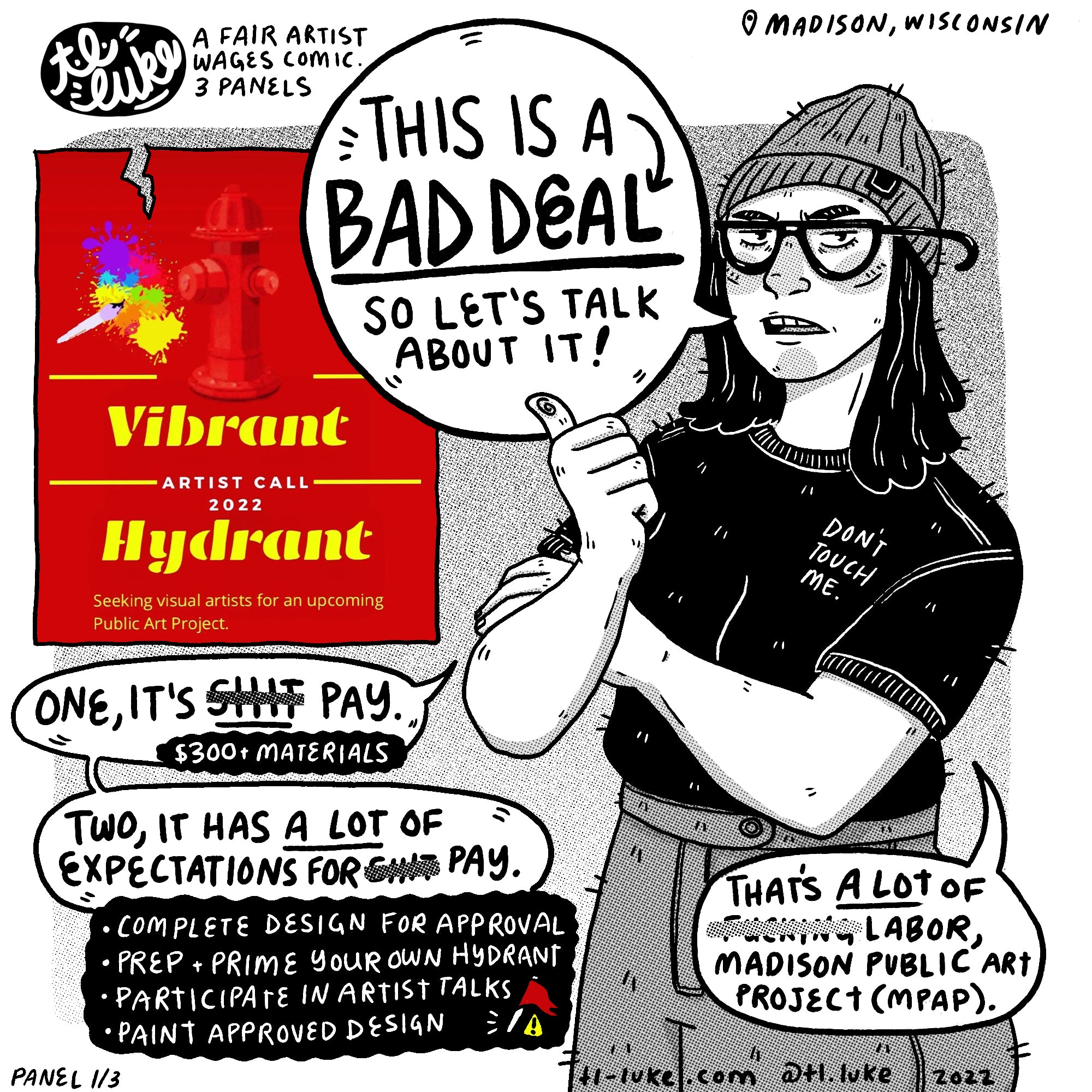 Fair Artist Wages - T.L. Luke Art