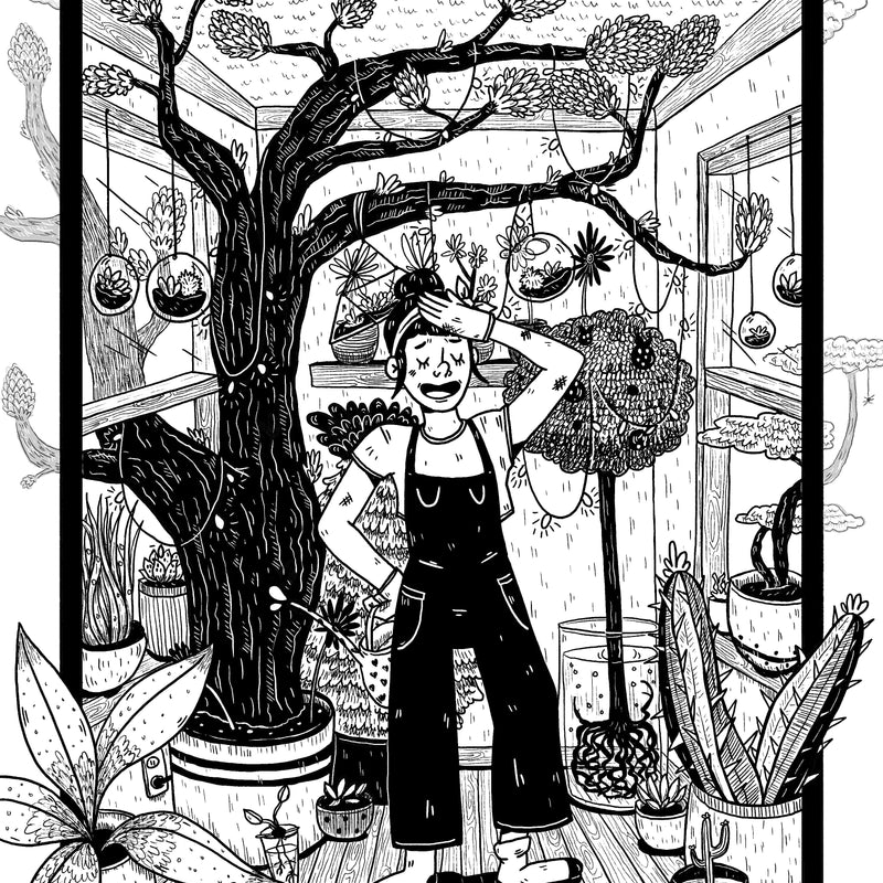 2020 Chris's Plant Lady Commission