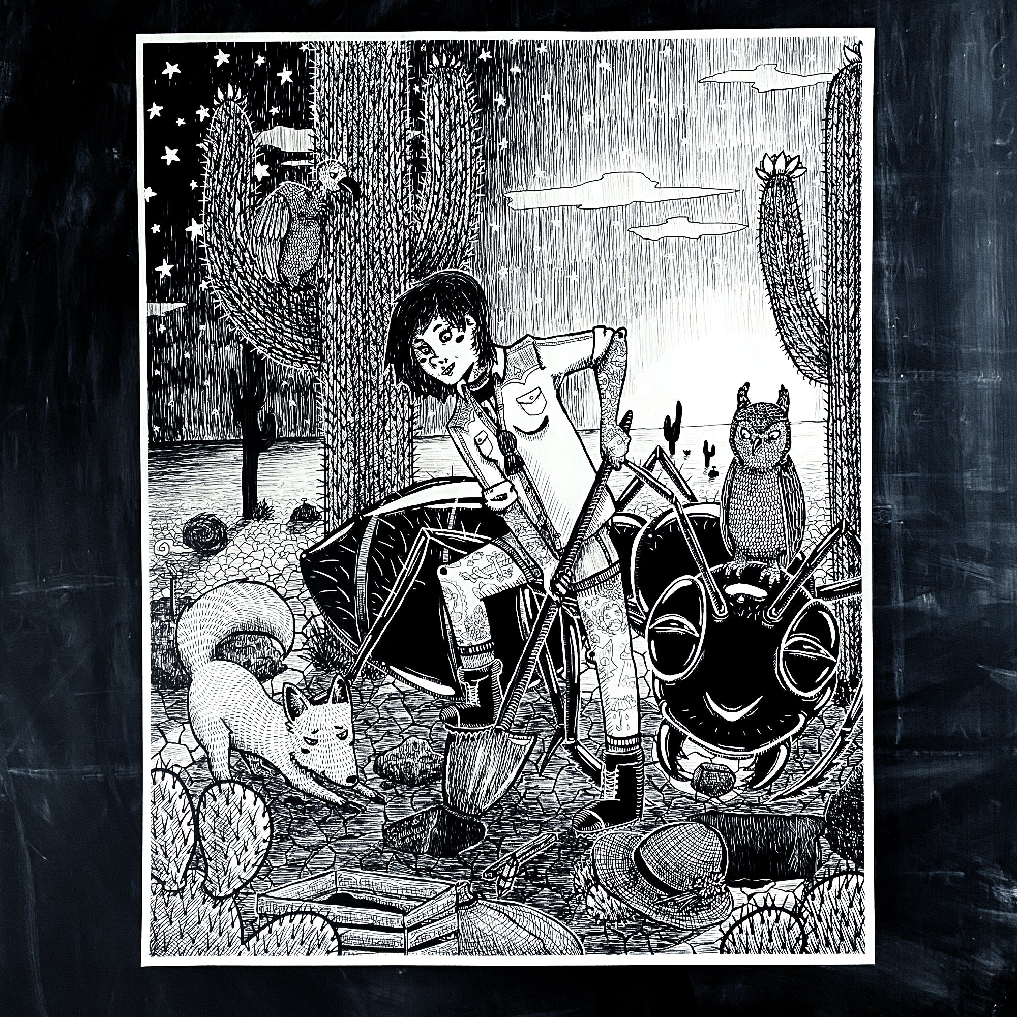 Black & White Prints - T.L. Luke Art