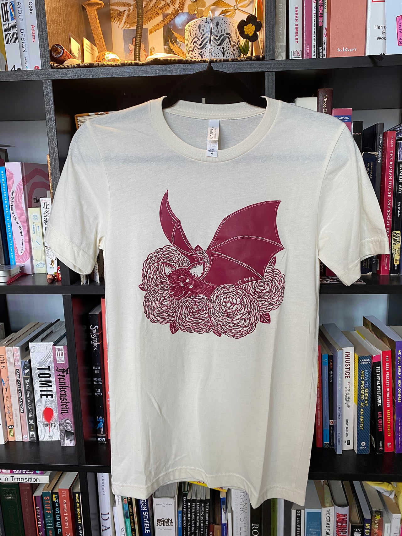 Old Bat in Zinnias Shirt *LIMITED EDITION*