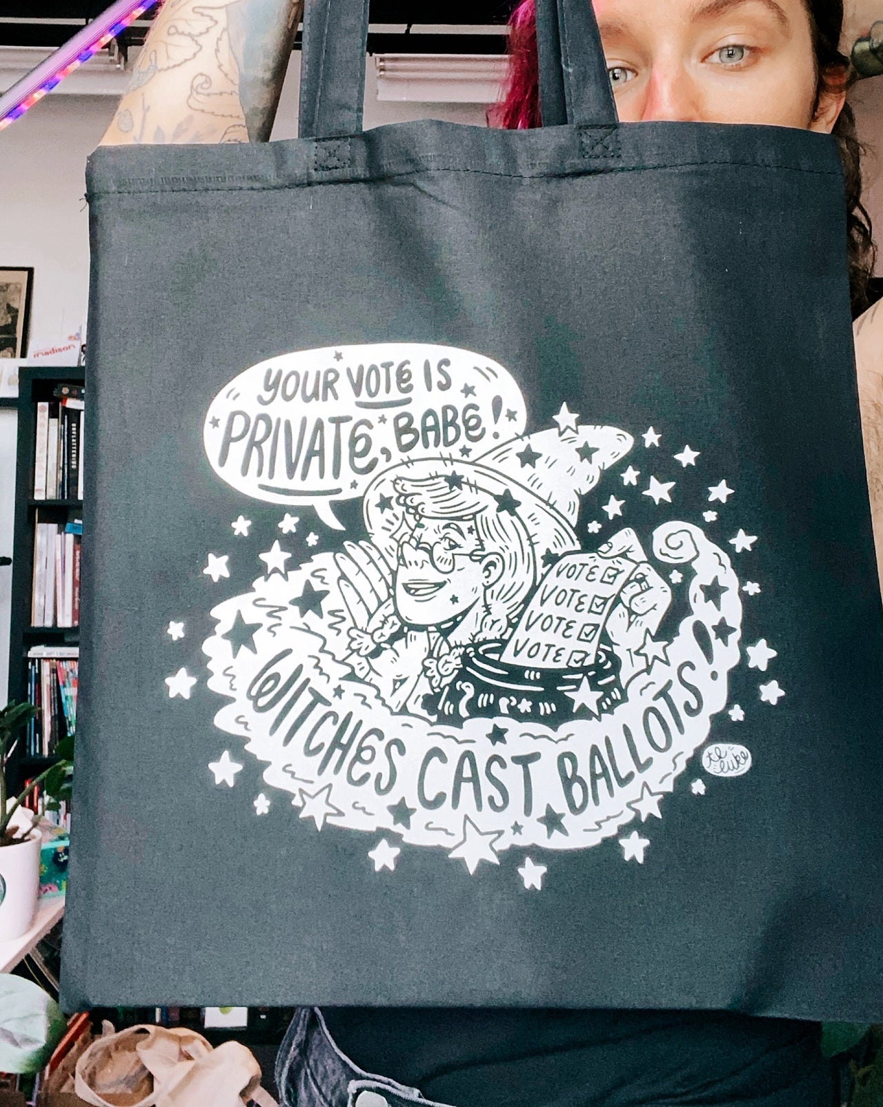 Witches Cast Ballots Tote