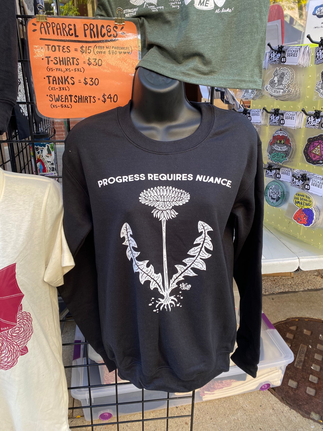 Progress Requires Nuance Sweatshirt