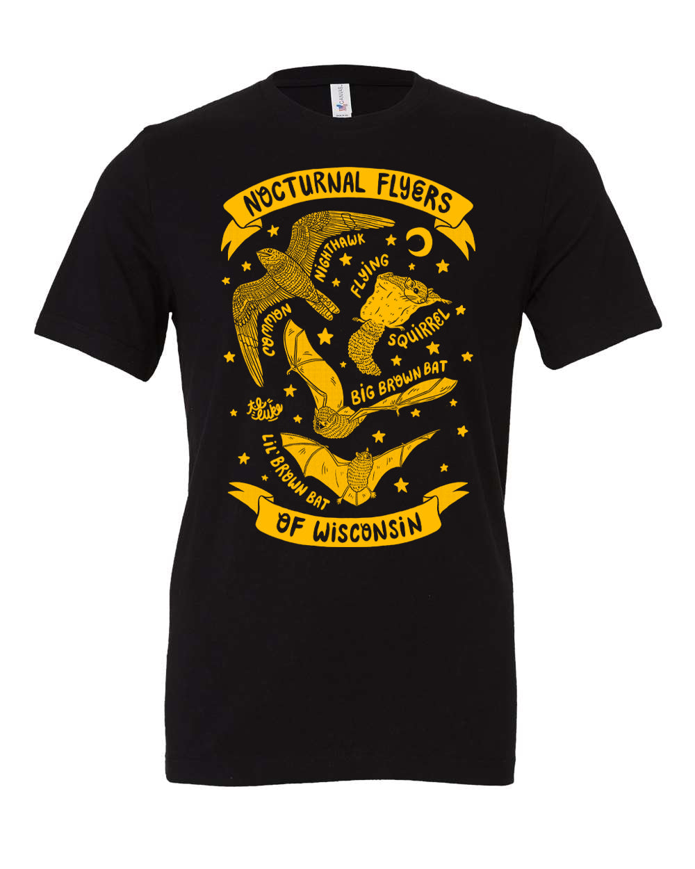 Nocturnal Flyers of Wisconsin Shirt