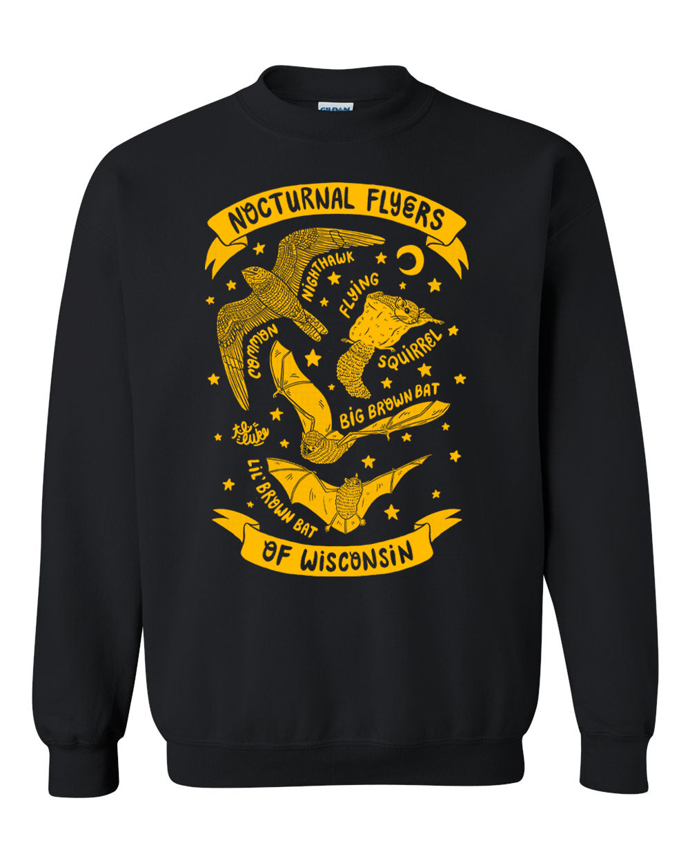 Nocturnal Flyers of Wisconsin Sweatshirt