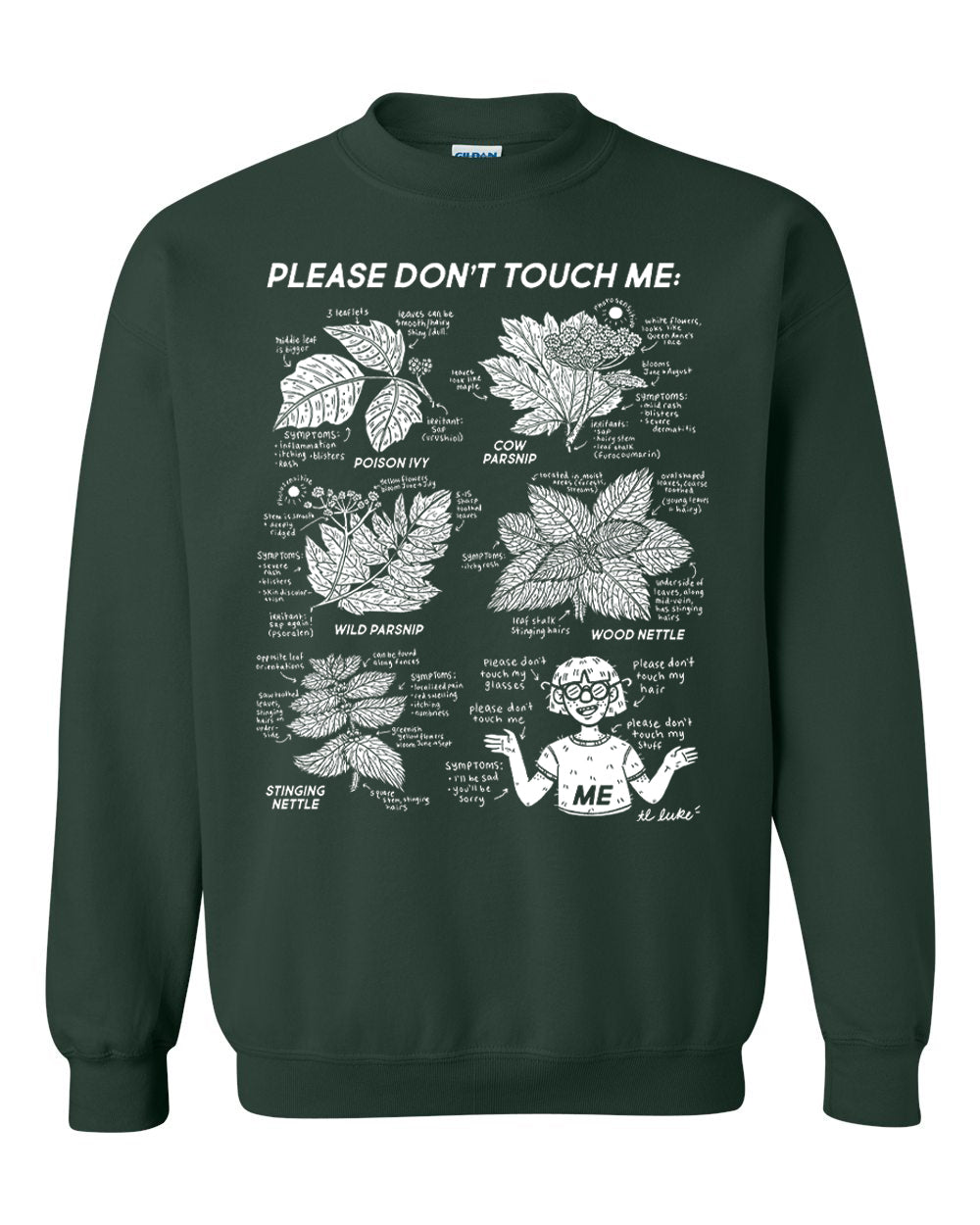 Please Don't Touch Me Sweatshirt
