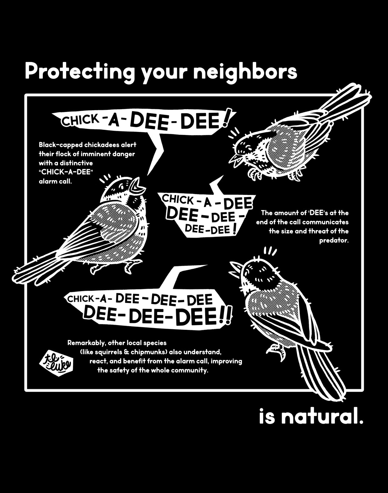 Protecting Neighbors Print & Postcard