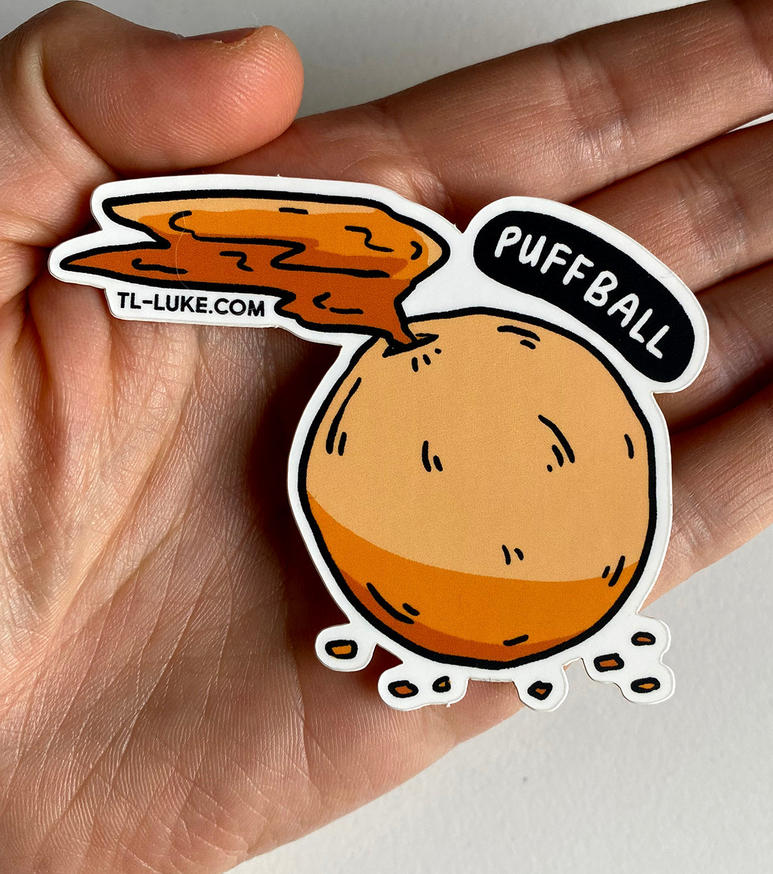 Mushroom: Puffball Sticker