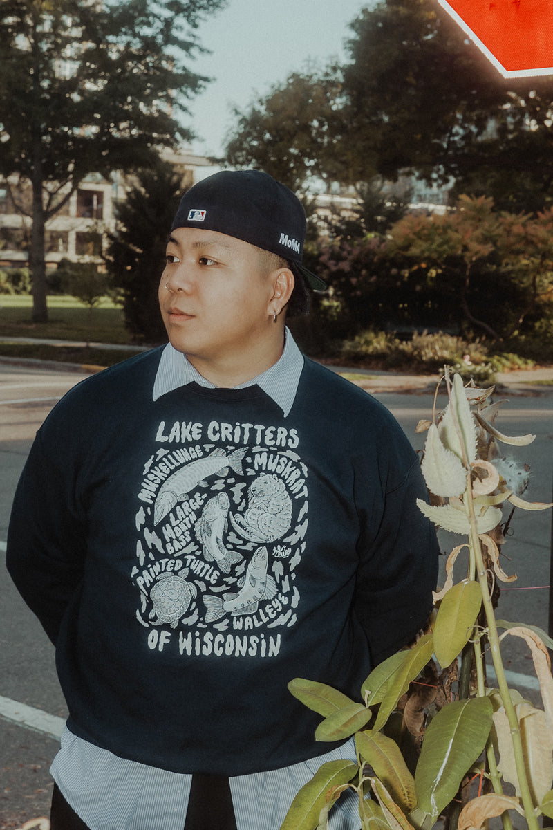 Lake Critters of Wisconsin Sweatshirt