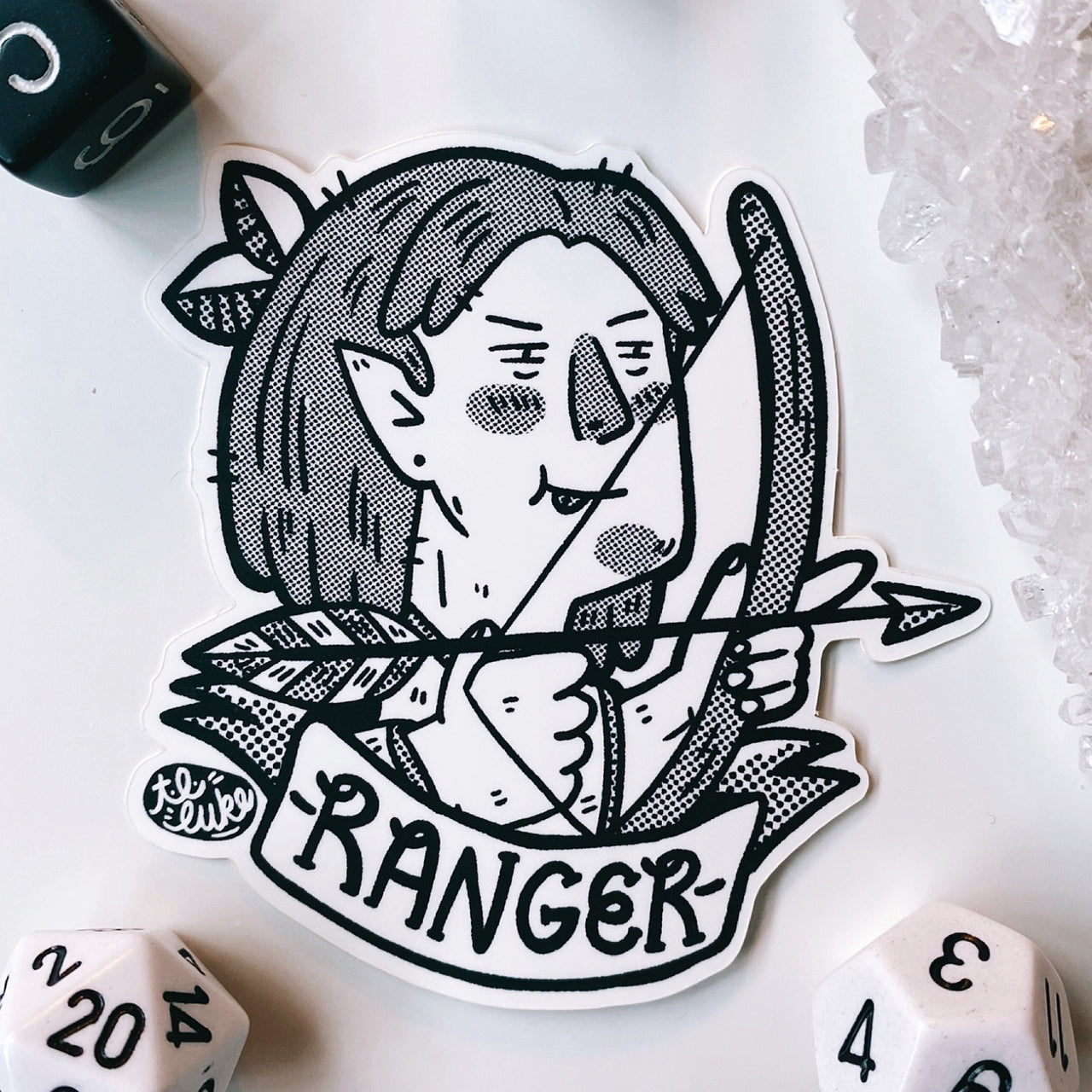 D&D Class: Ranger Sticker