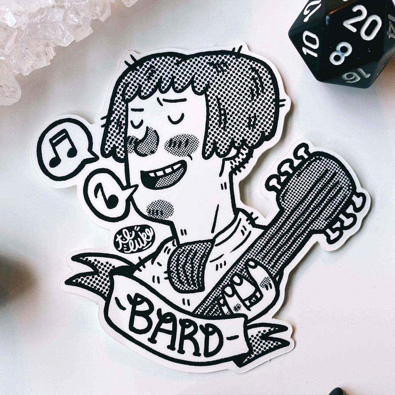 D&D Class: Bard Sticker