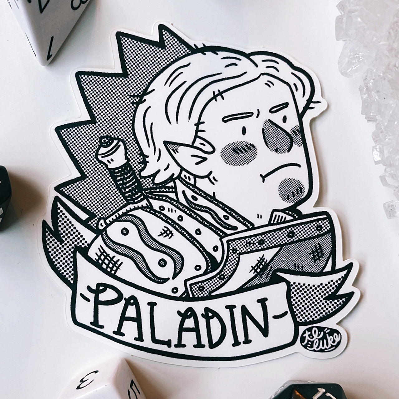 D&D Class: Paladin Sticker