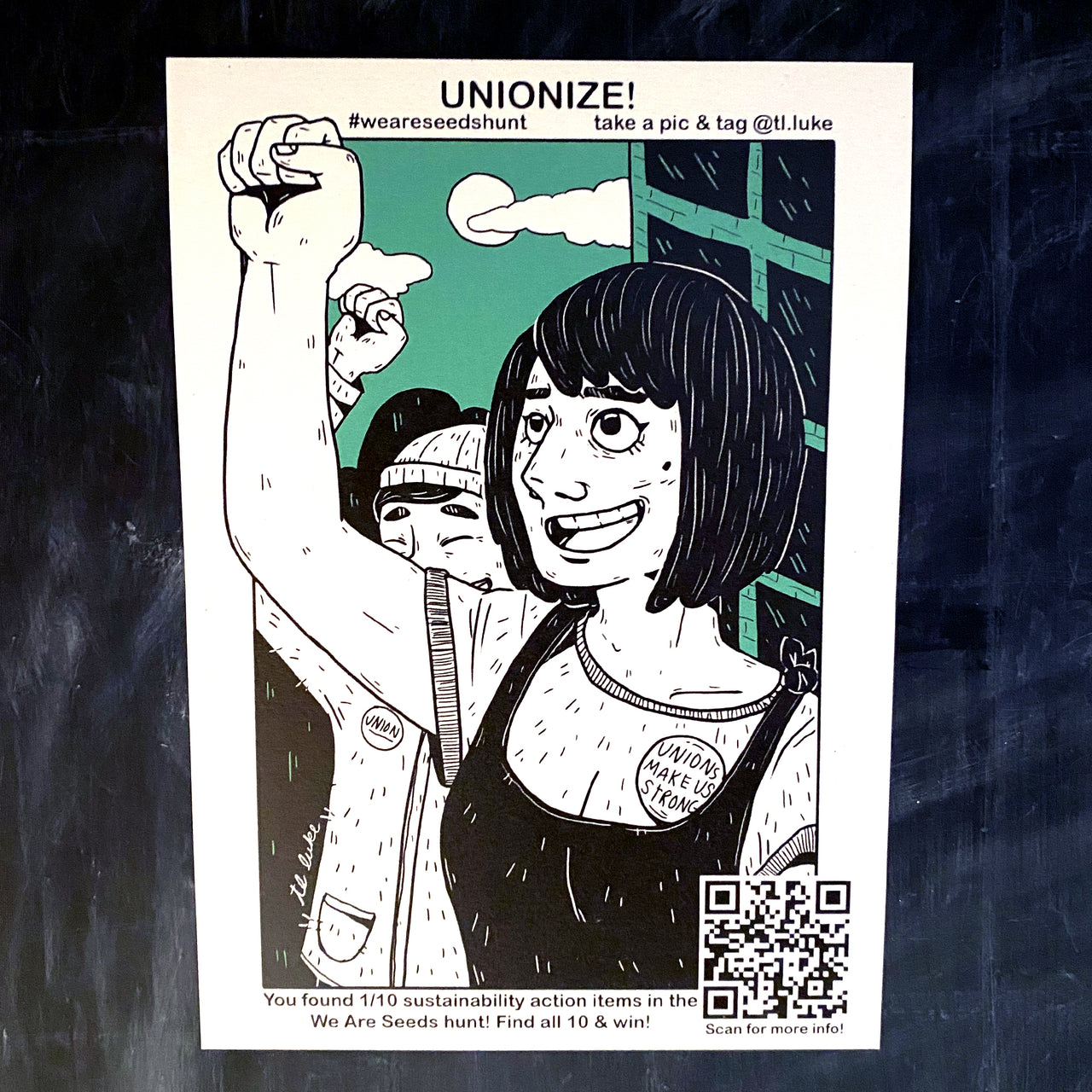 WAS: Unionize Postcard