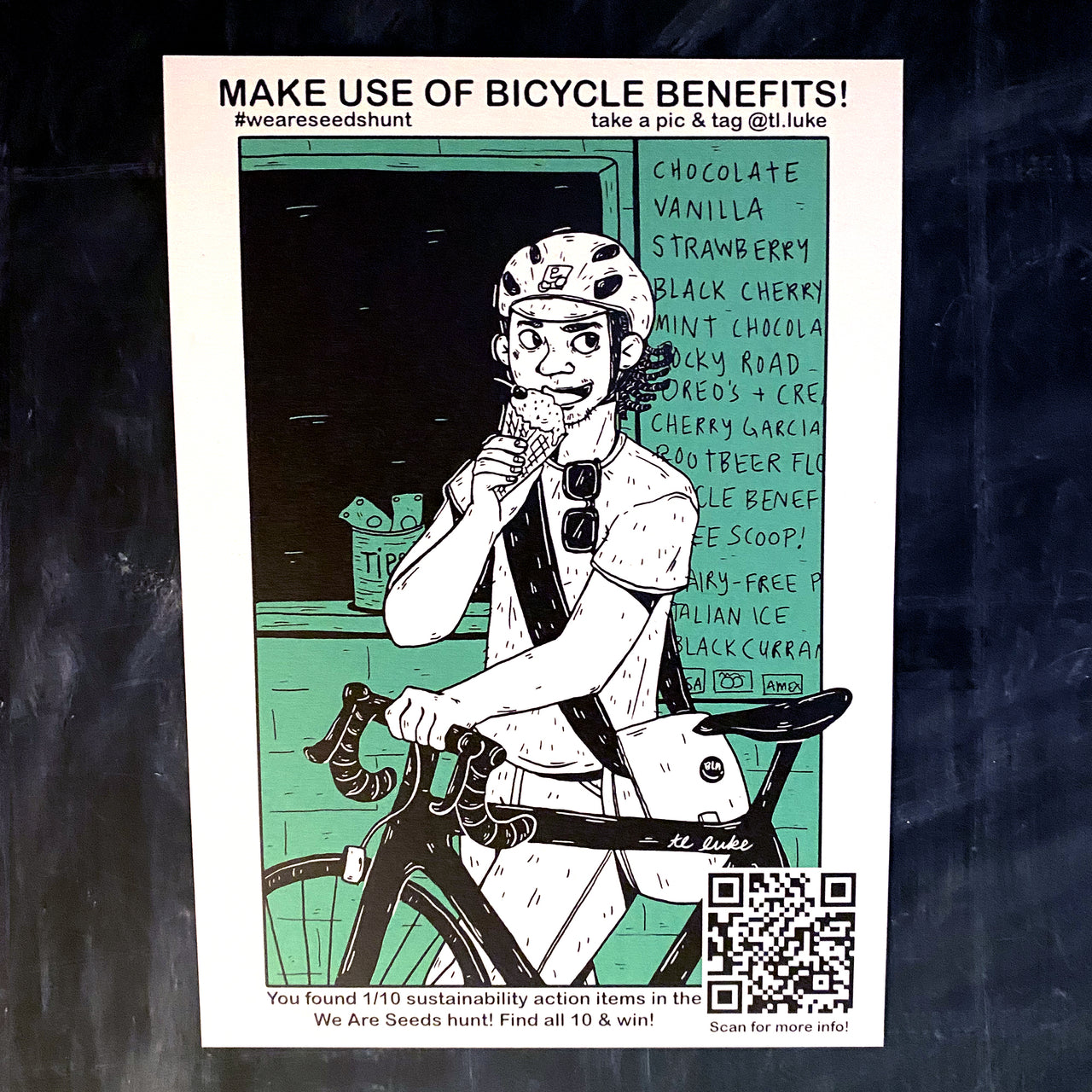 WAS: Bicycle Benefits Postcard