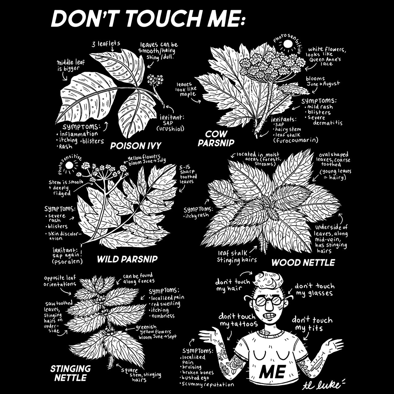 Don't Touch Me Print & Postcard