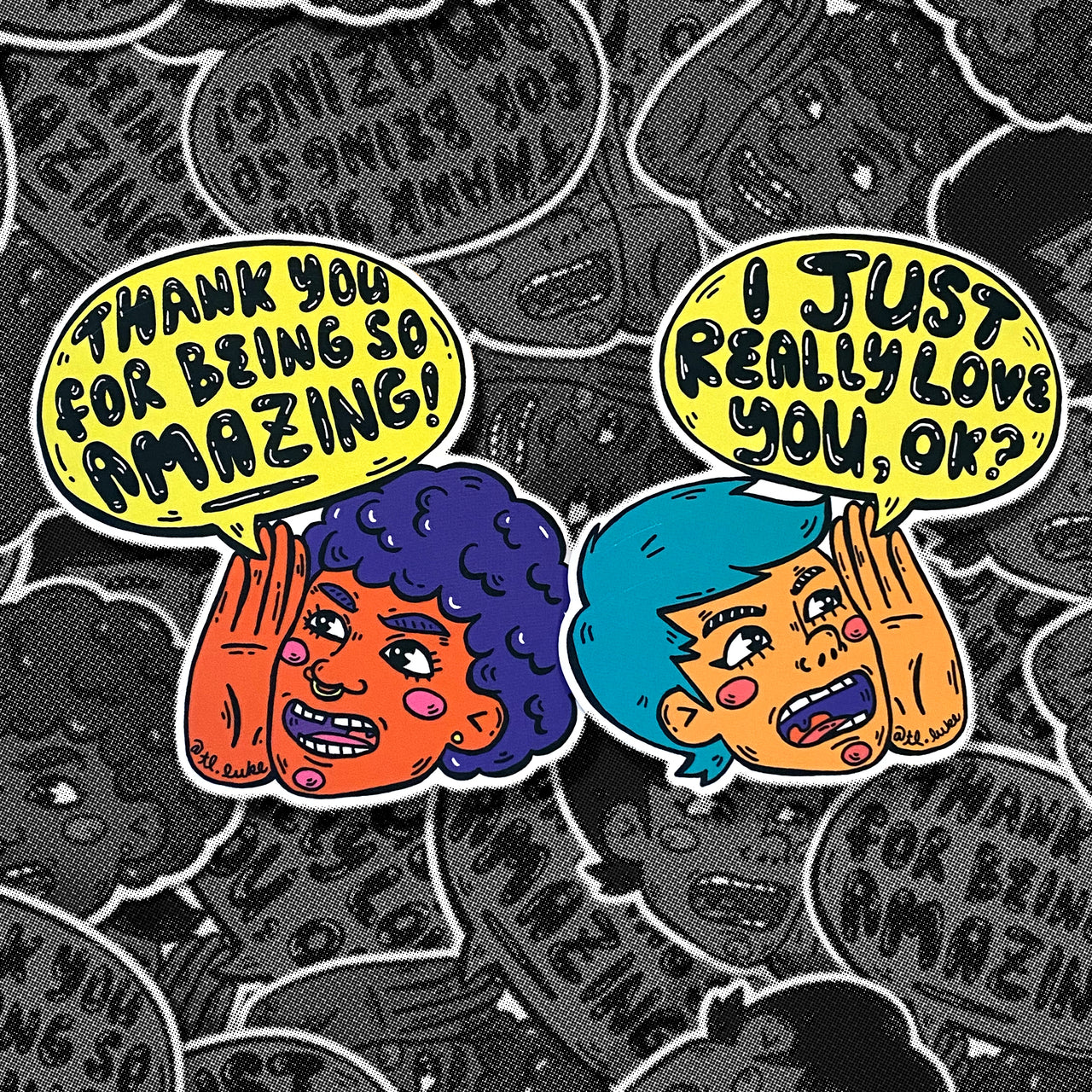 Shouts of Affirmation Stickers